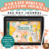 Take care of your mind, body and health with this 365-day digital gratitude journal. Use this beautifully designed planner to record and take note of your mental health. This self care planner has 449 hyperlinked pages for monthly and daily journaling. Track your gratitude for each week of the year.