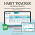 Transform your habits with our powerful Habit Tracker for Google Sheets! This customizable spreadsheet is designed to help you track up to 15 daily habits and 10 weekly habits effortlessly. Whether you&