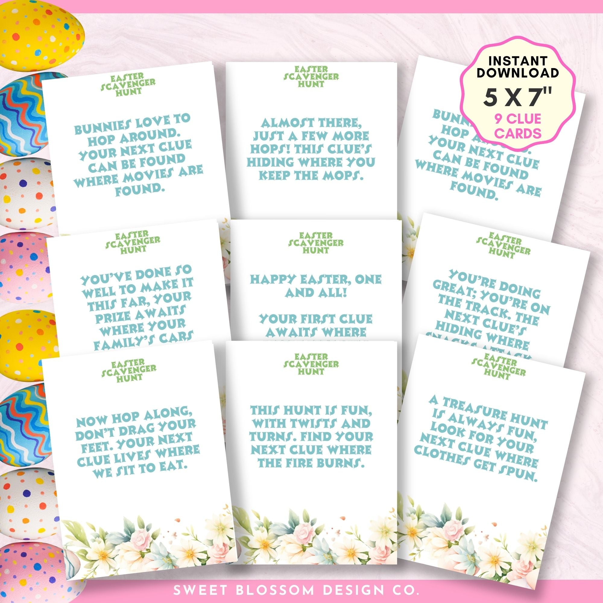 Easter Scavenger Hunt For Kids