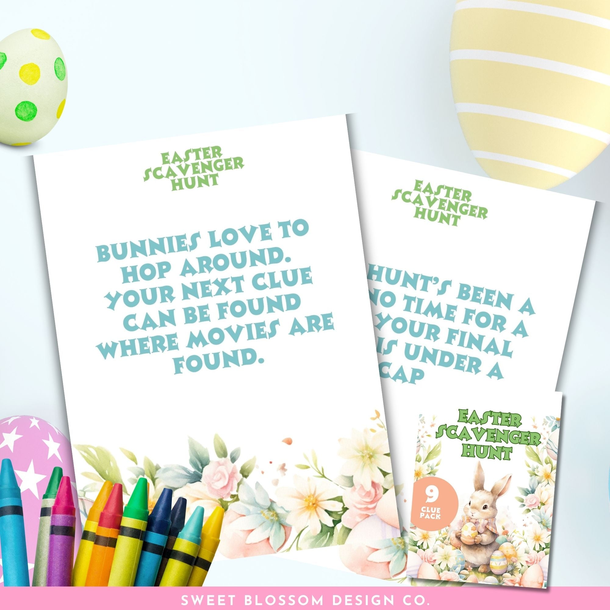 Easter Scavenger Hunt For Kids