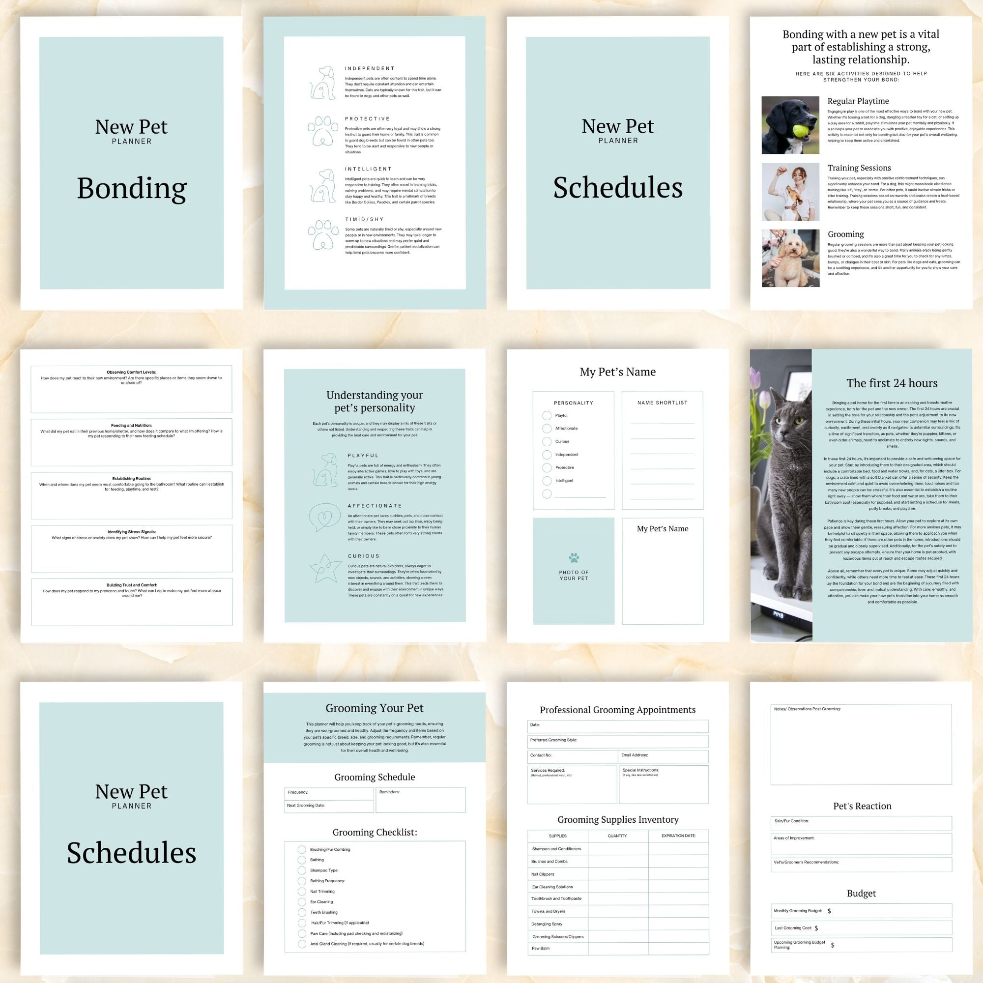 New Pet Planner