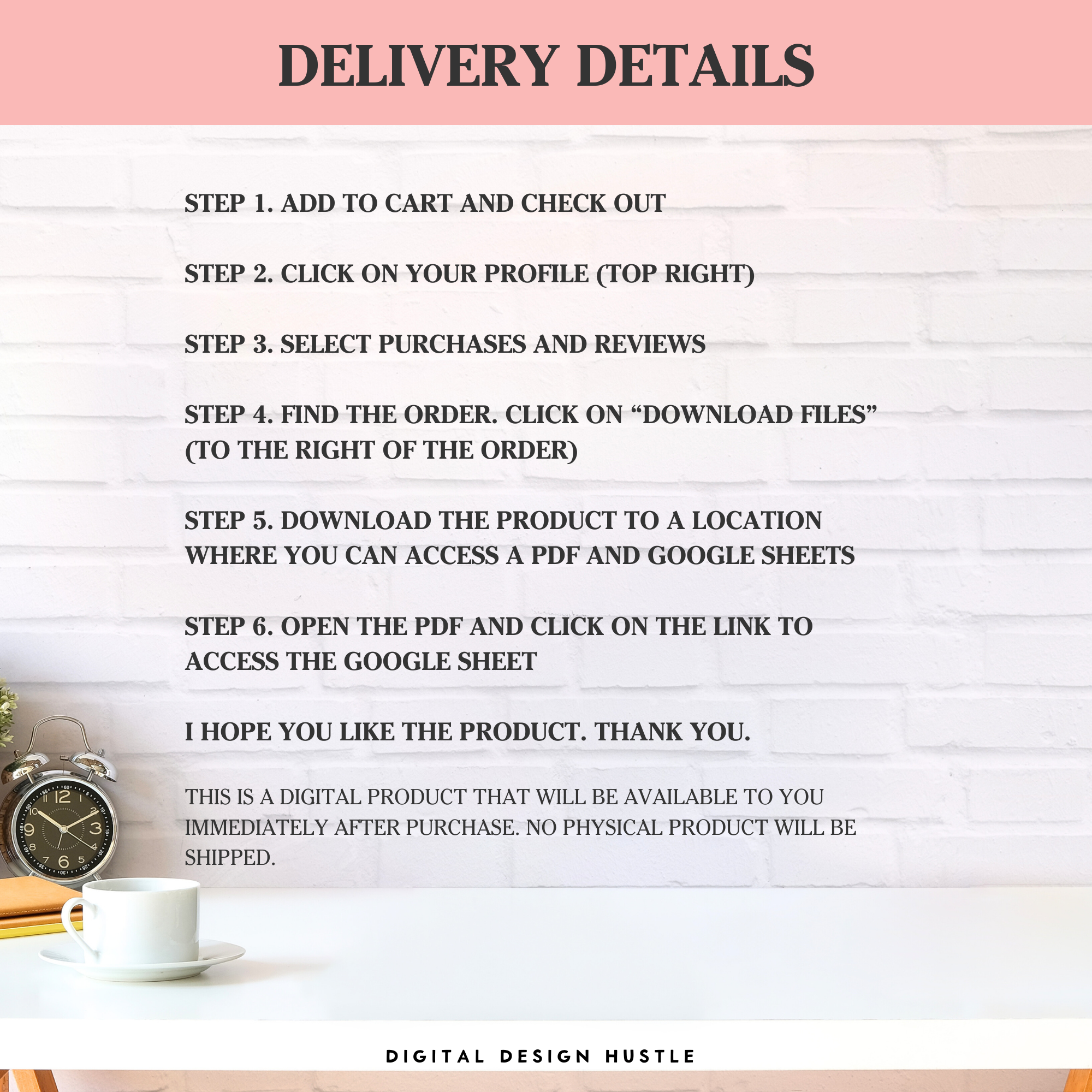 Packing List Template for Google Sheets