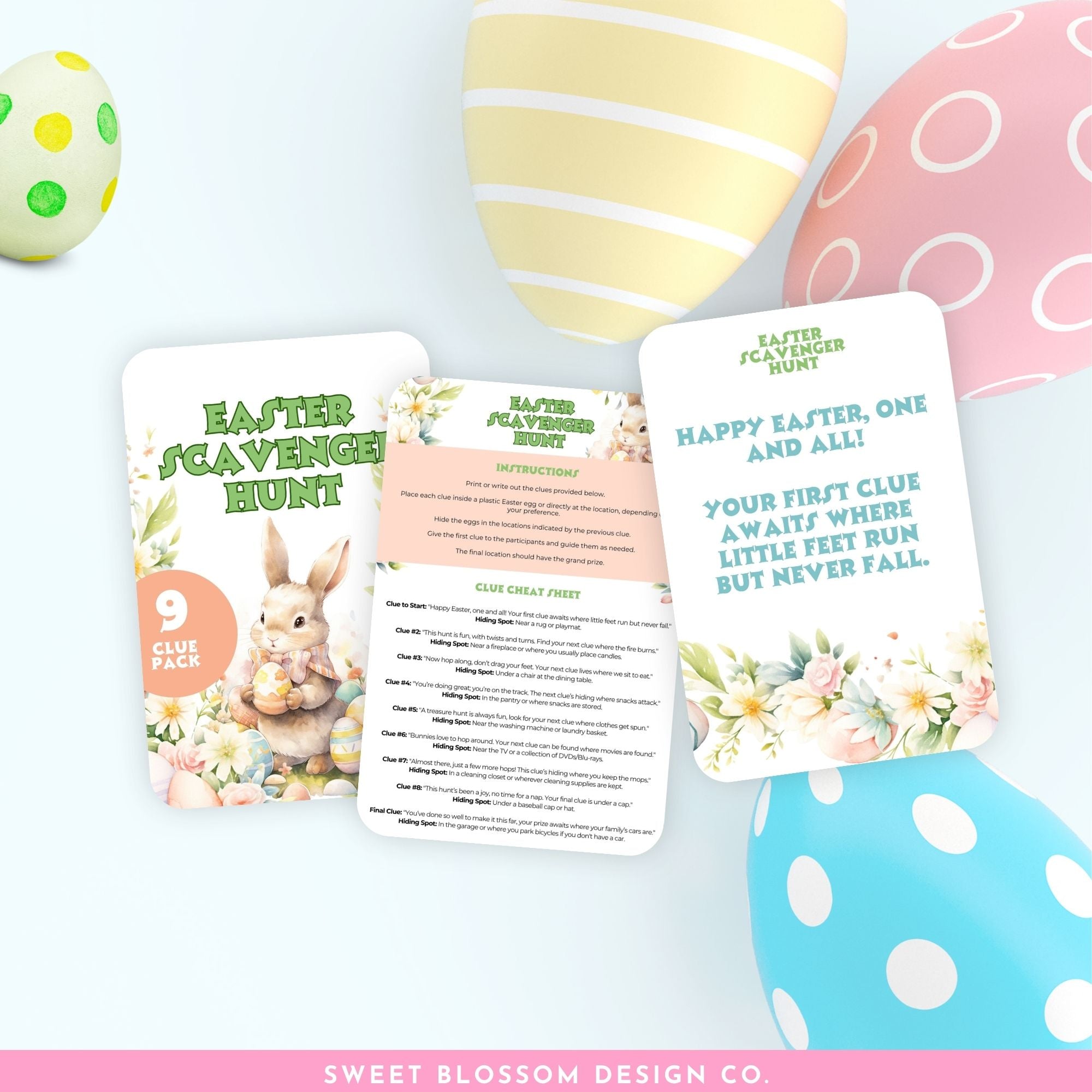 Easter Scavenger Hunt For Kids