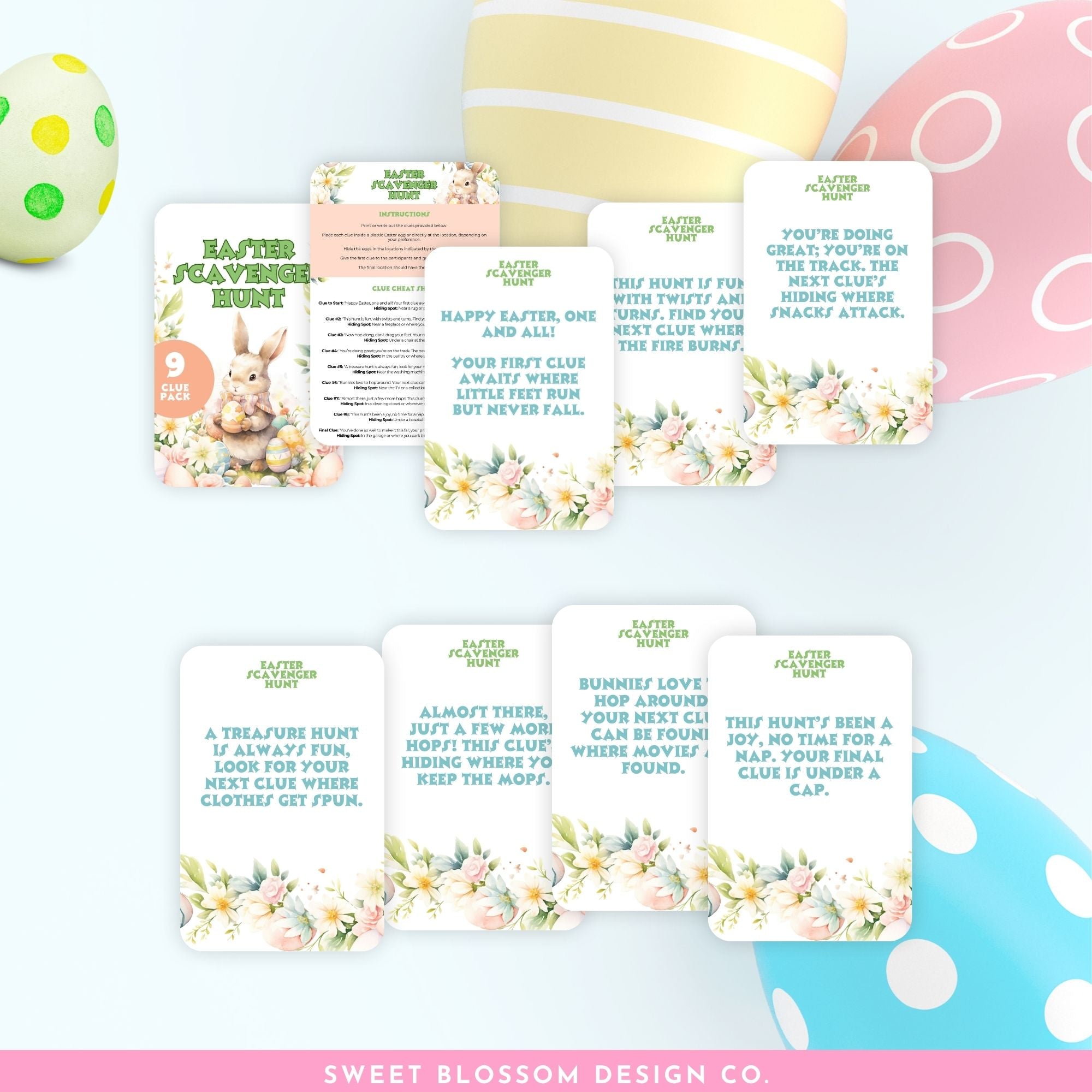 Easter Scavenger Hunt For Kids