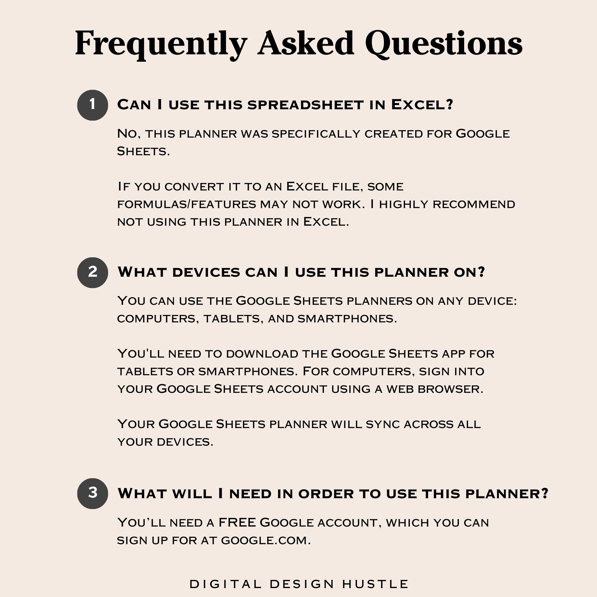 Daily Habit Tracker Spreadsheet Bright Colors