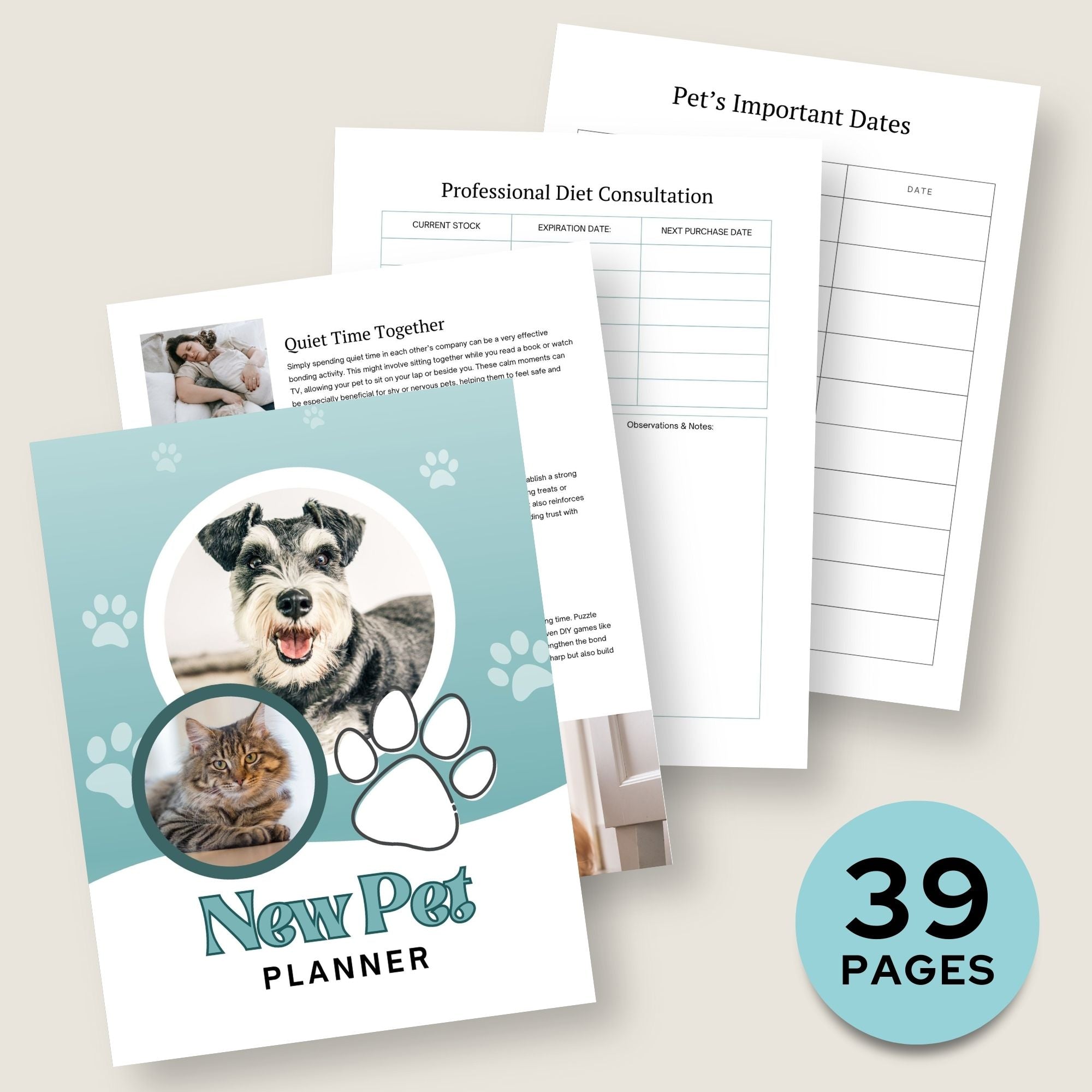 New Pet Planner
