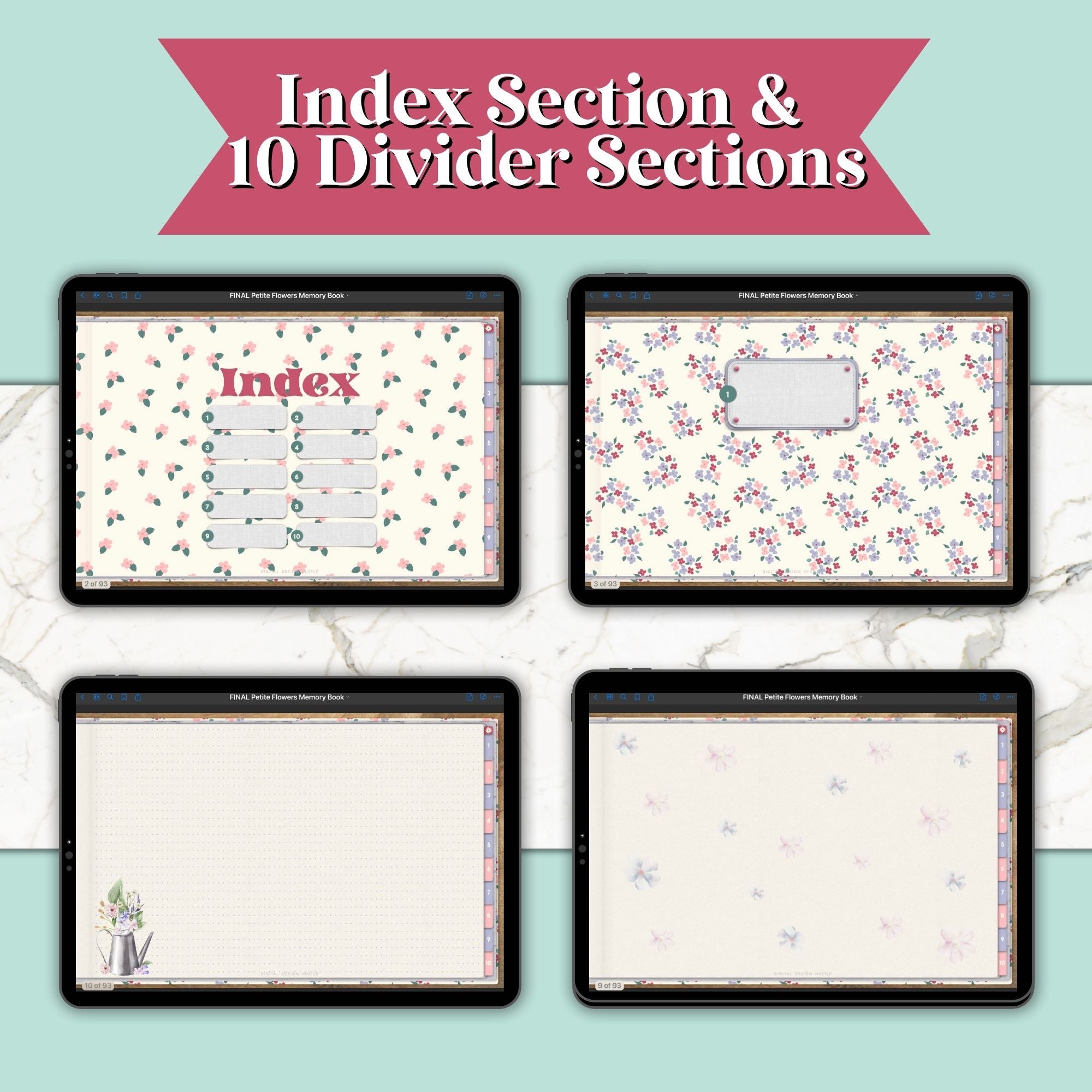 Digital Memory Book With Digital Stickers