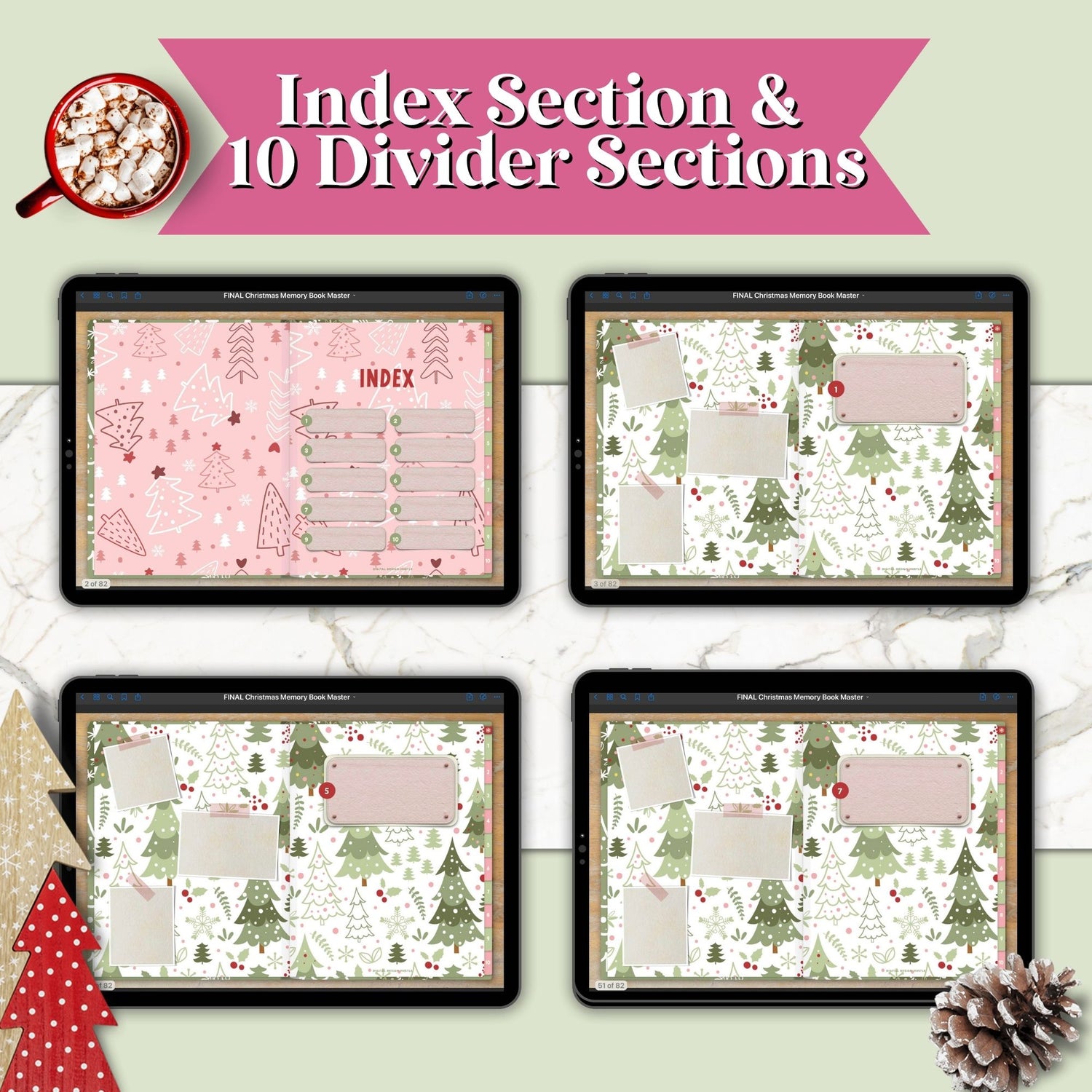 Christmas Digital Memory Book