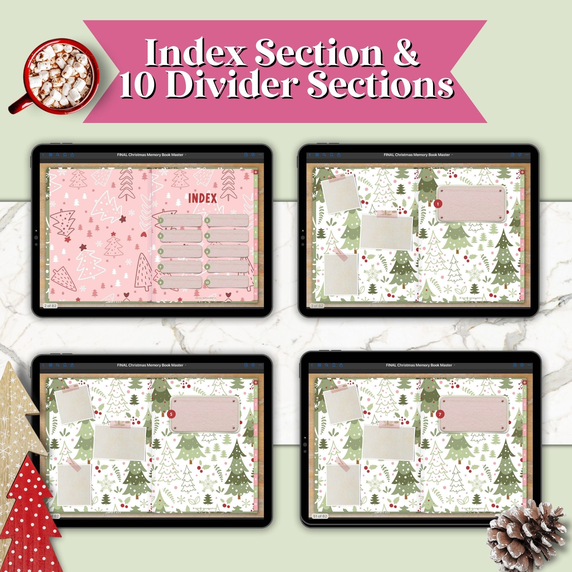 Christmas Digital Memory Book