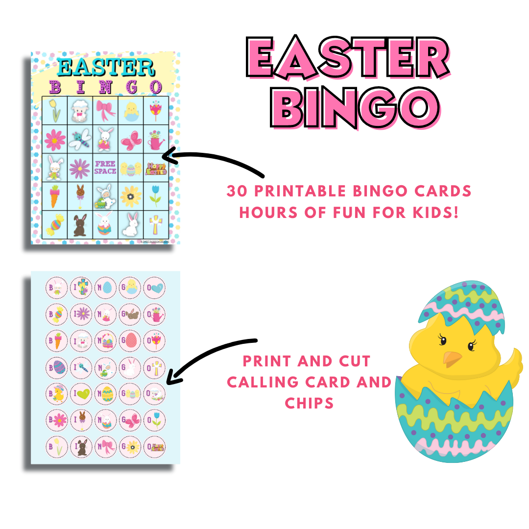 Easter Bingo For Kids