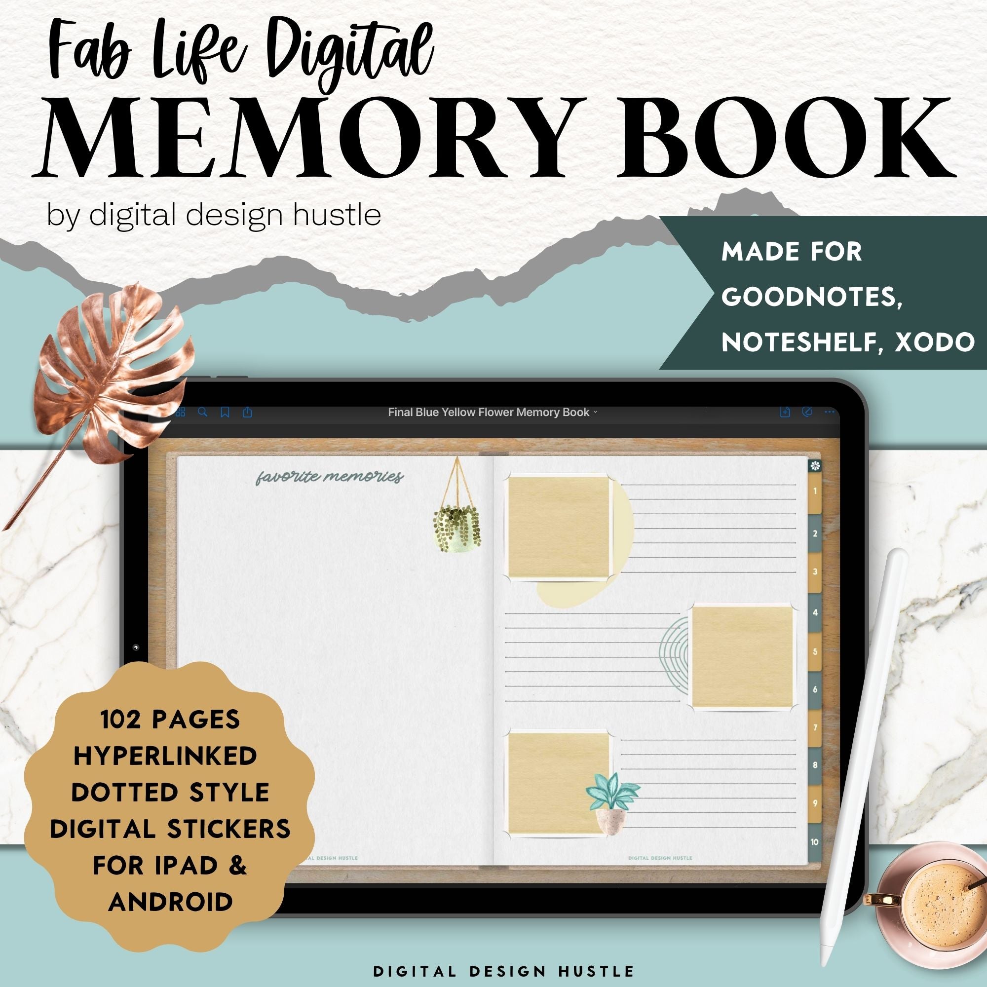 Fab Life Digital Memory Book
