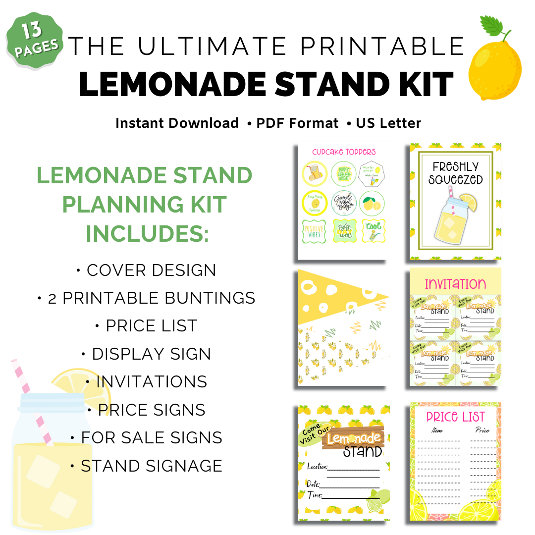 Lemonade Stand Planning Kit