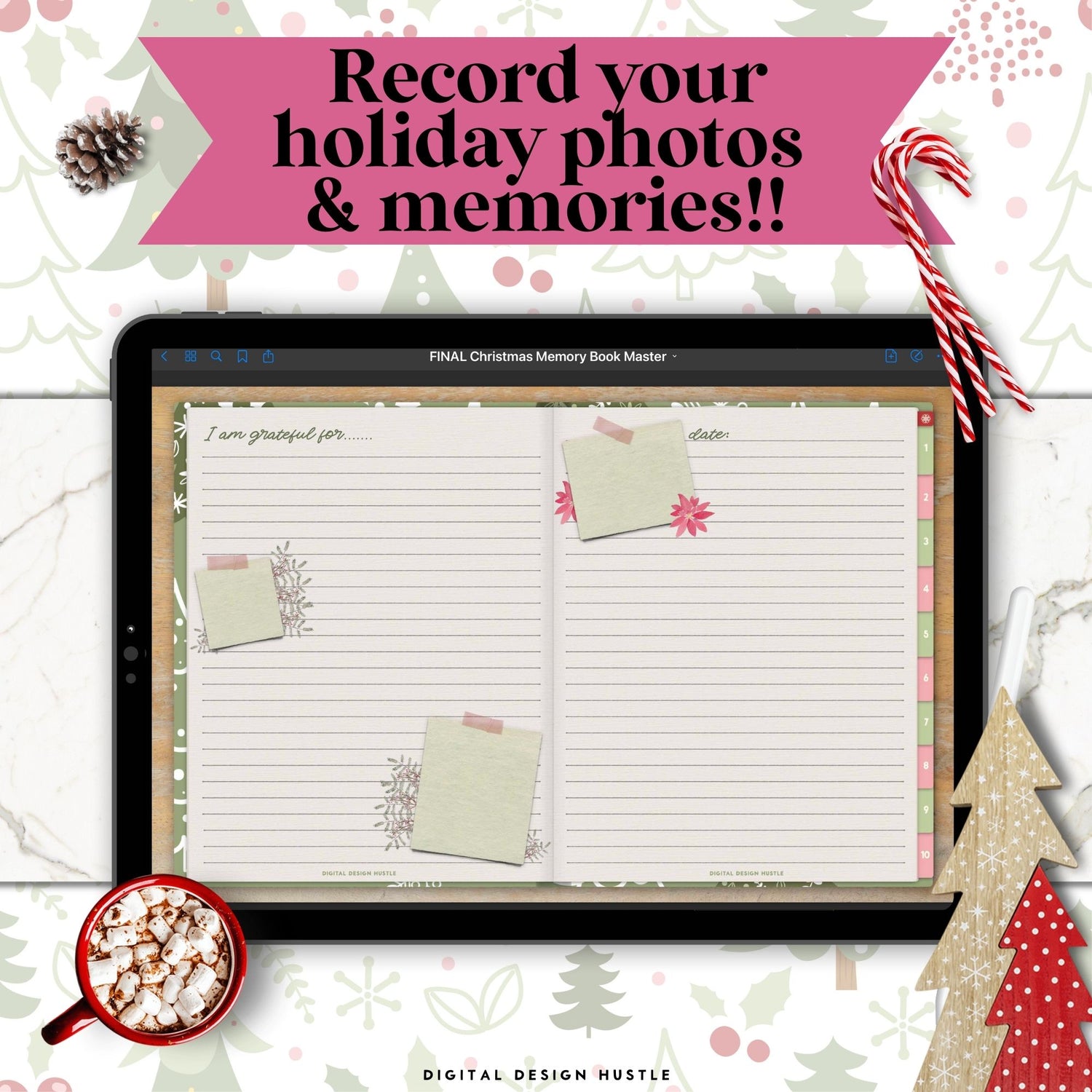 Christmas Digital Memory Book