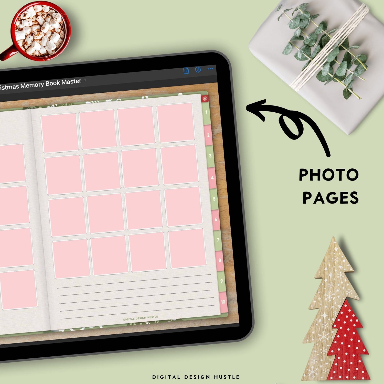 Christmas Digital Memory Book