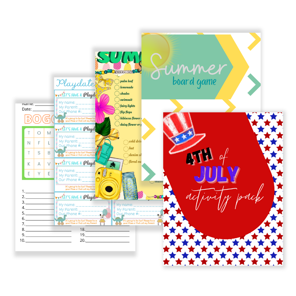 Summer Activity Bundle