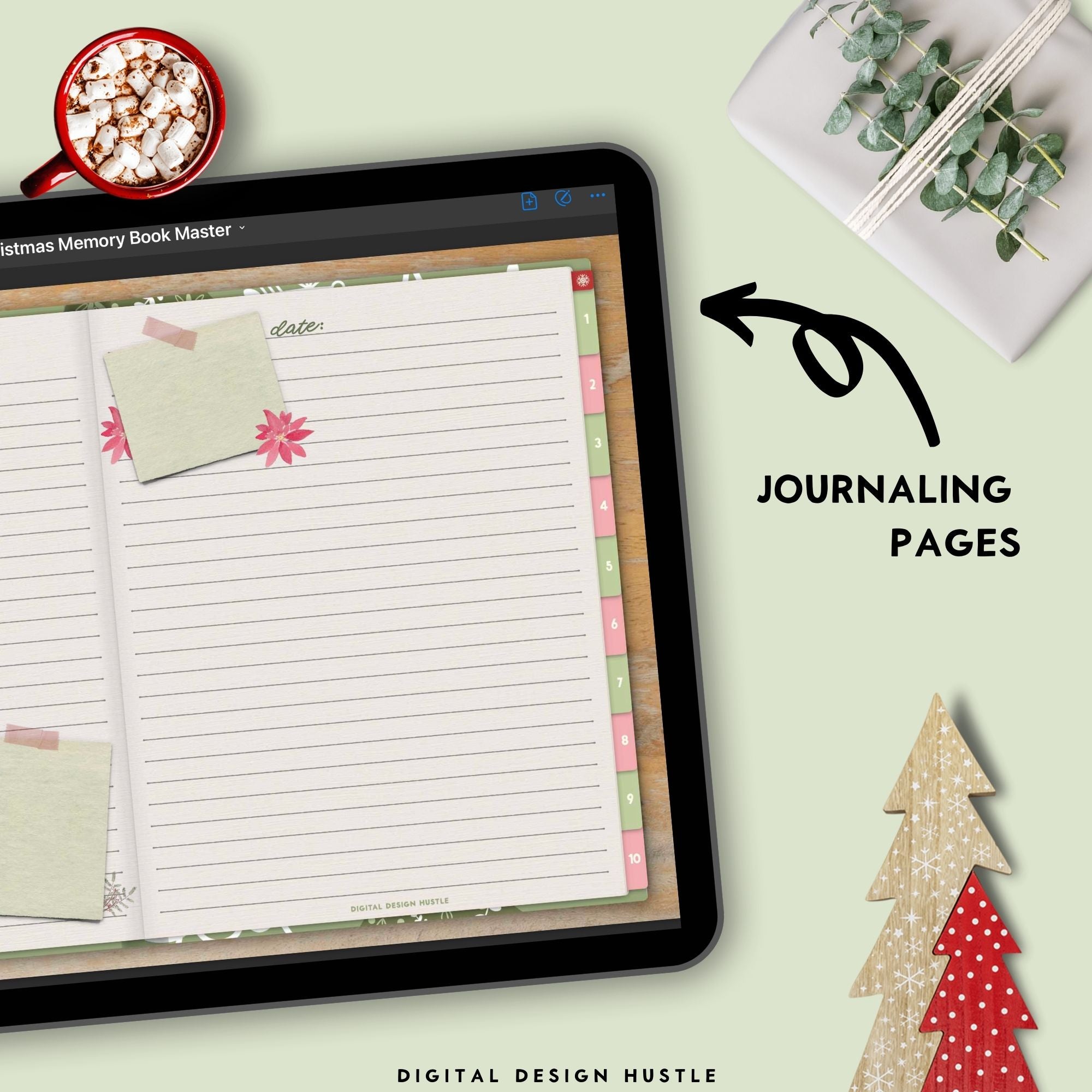 Christmas Digital Memory Book