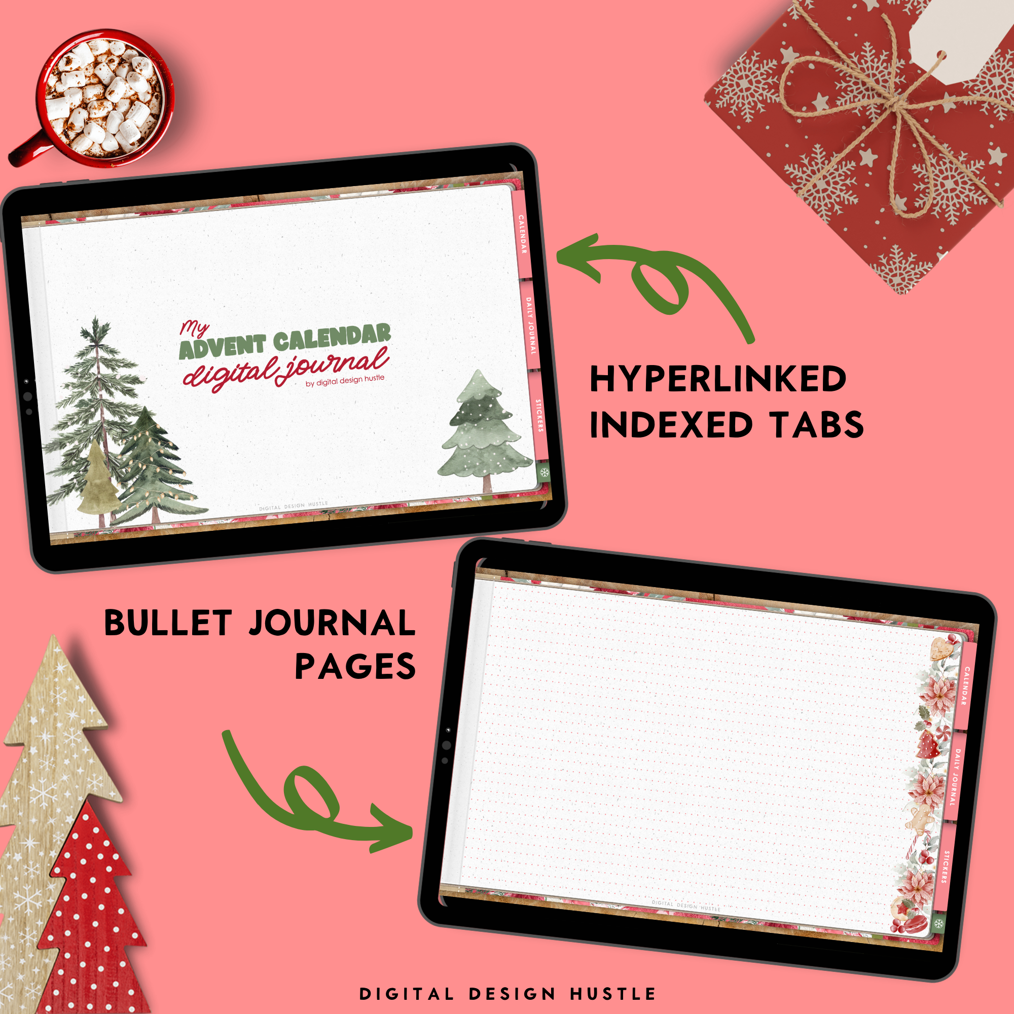 Poinsettia Digital Advent Calendar