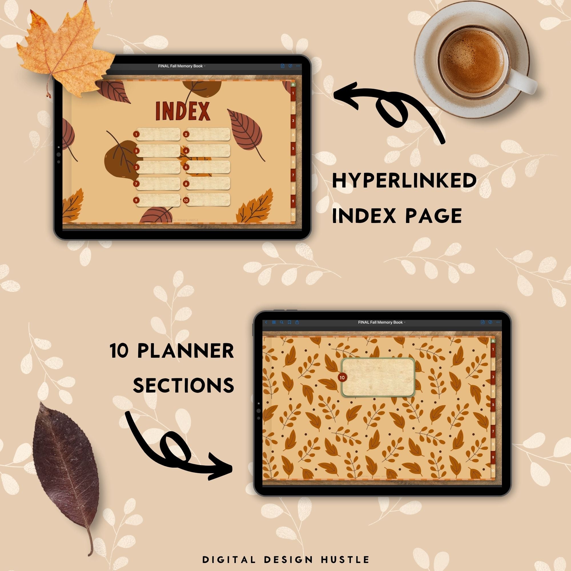 Digital Fall Memory Book