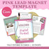 This 22-page Lead Magnet template for Canva is easy to use. Create your own lead magnet, free opt-in, eBook, workbook, or for your brand. No need to use a graphic designer with this do-it-yourself Canva template.