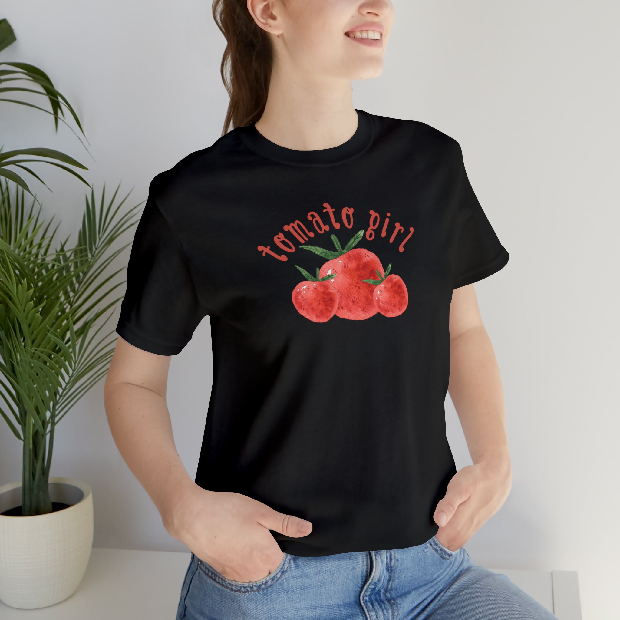 Tomato Girl Farmers Market TShirt