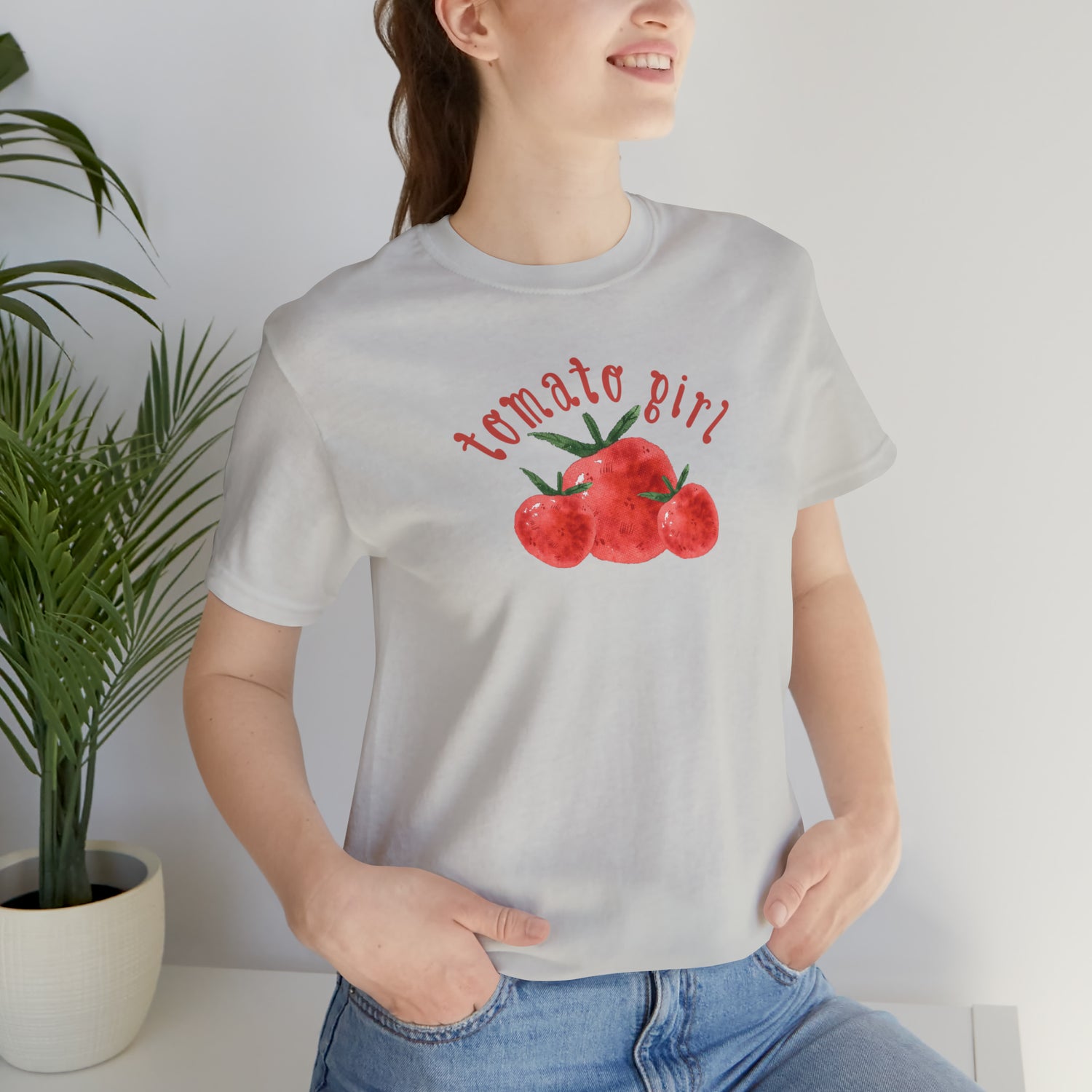 Tomato Girl Farmers Market TShirt