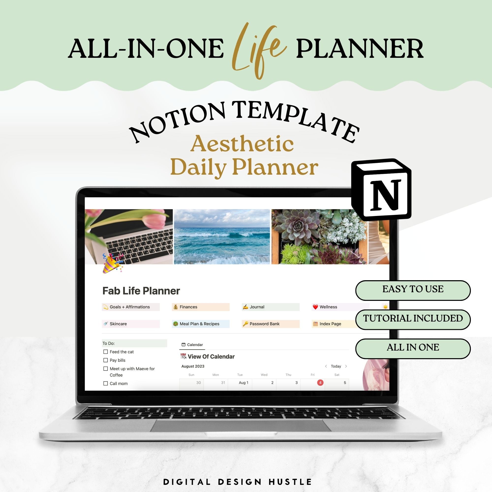 Introducing the Ultimate Notion Life Planner – Your All-in-One Solution for Mastering Life&