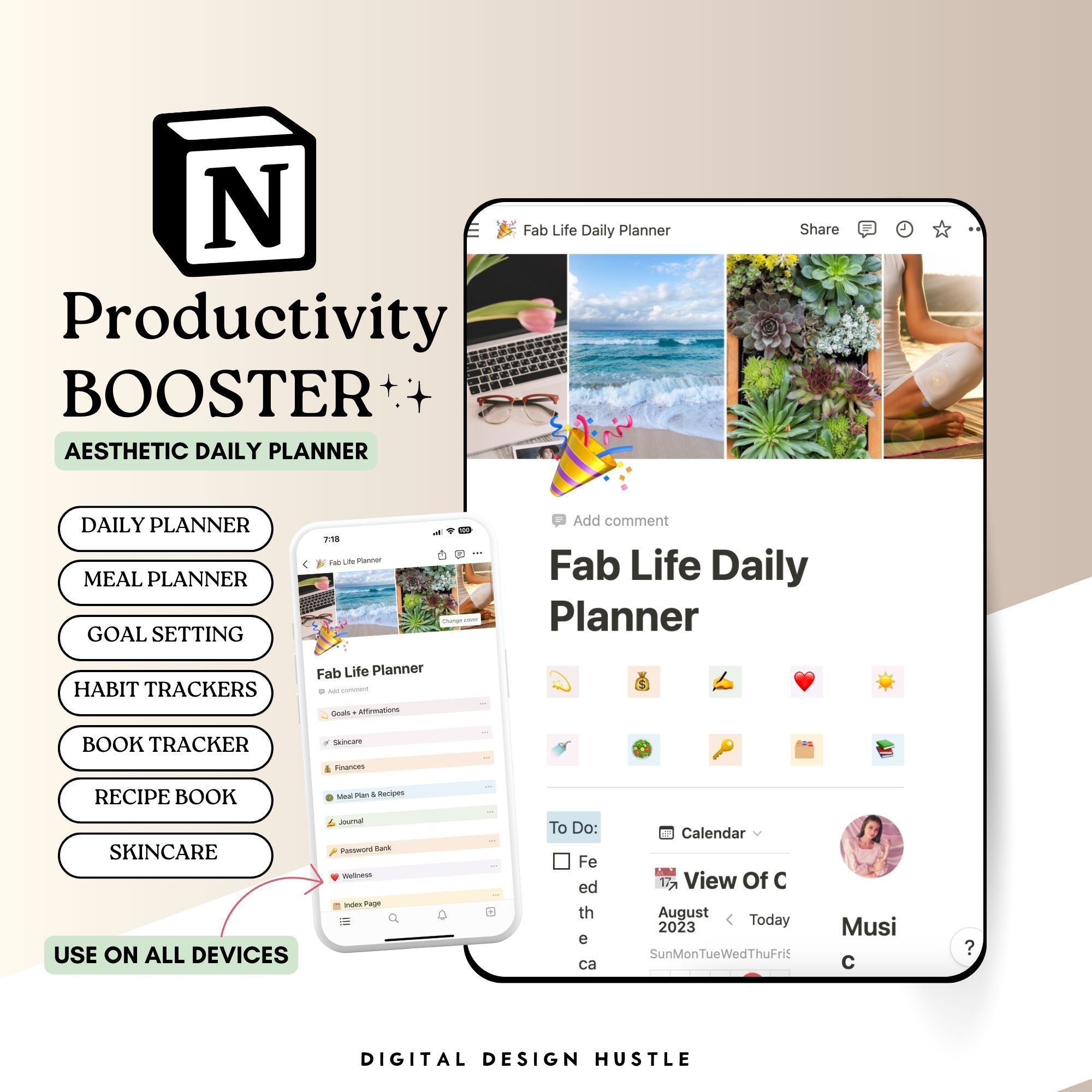 Introducing the Ultimate Notion Life Planner – Your All-in-One Solution for Mastering Life&