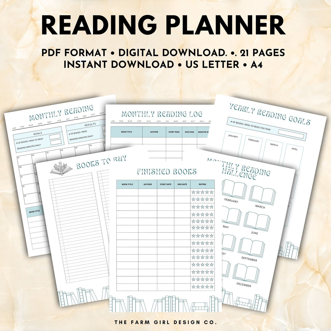 Are you an avid reader who loves keeping track of your literary adventures? Do you enjoy setting reading goals, jotting down your thoughts about each book, and challenging yourself to explore new genres? Our Printable Reading Planner is here to elevate your reading experience to a whole new level! 