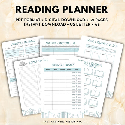 Are you an avid reader who loves keeping track of your literary adventures? Do you enjoy setting reading goals, jotting down your thoughts about each book, and challenging yourself to explore new genres? Our Printable Reading Planner is here to elevate your reading experience to a whole new level! 