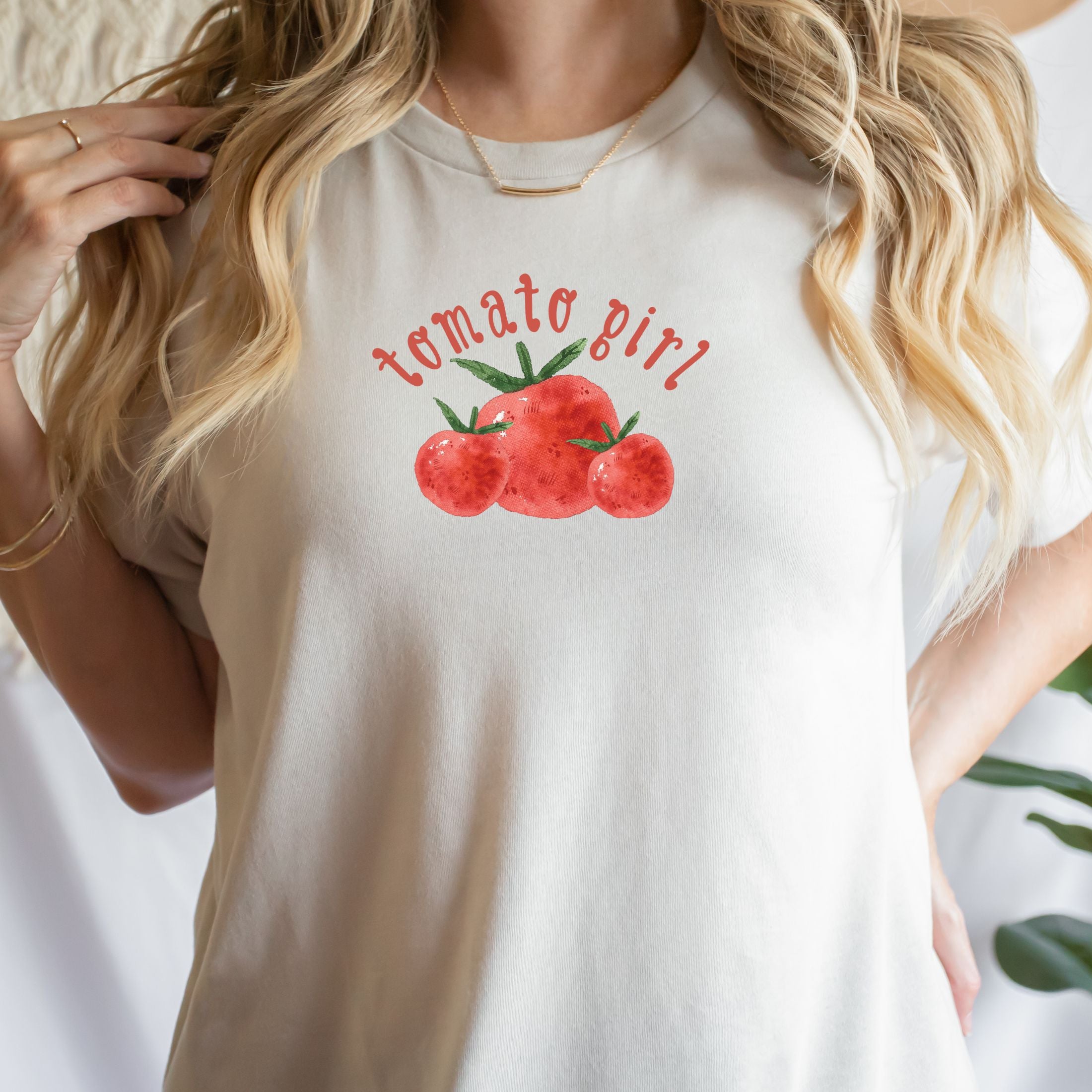 Tomato Girl Farmers Market TShirt