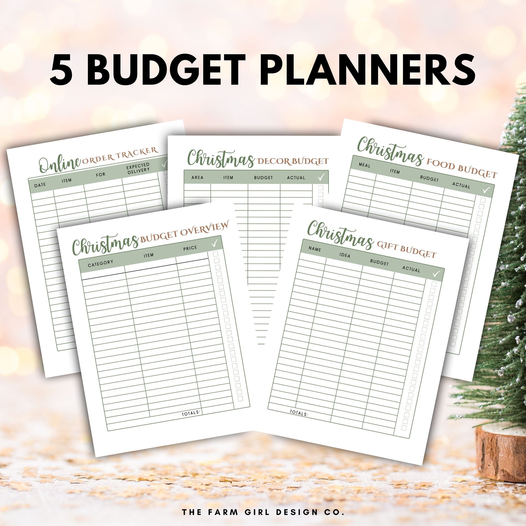 Are you ready to make this holiday season the most organized and budget-friendly one yet? Our Christmas Binder, designed to help you plan, save, and budget for Christmas! With 6 Christmas Saving Challenges and 5 comprehensive Christmas Budget Templates, this bundle is your ultimate holiday financial planning companion.