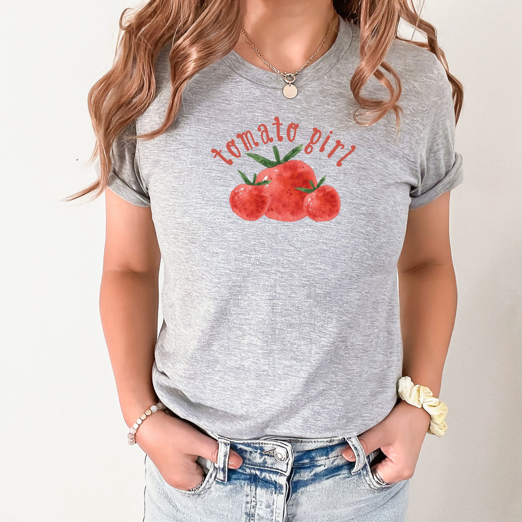 Tomato Girl Farmers Market TShirt