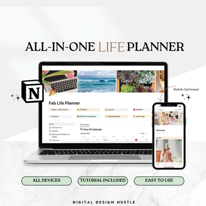 Introducing the Ultimate Notion Life Planner – Your All-in-One Solution for Mastering Life&