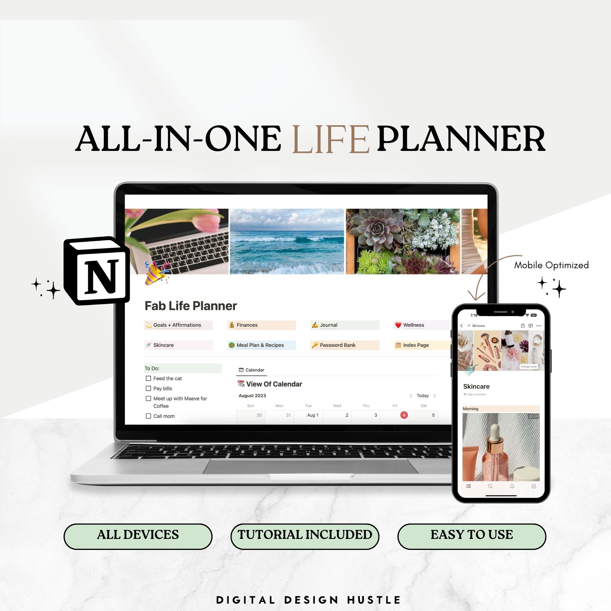 Introducing the Ultimate Notion Life Planner – Your All-in-One Solution for Mastering Life&