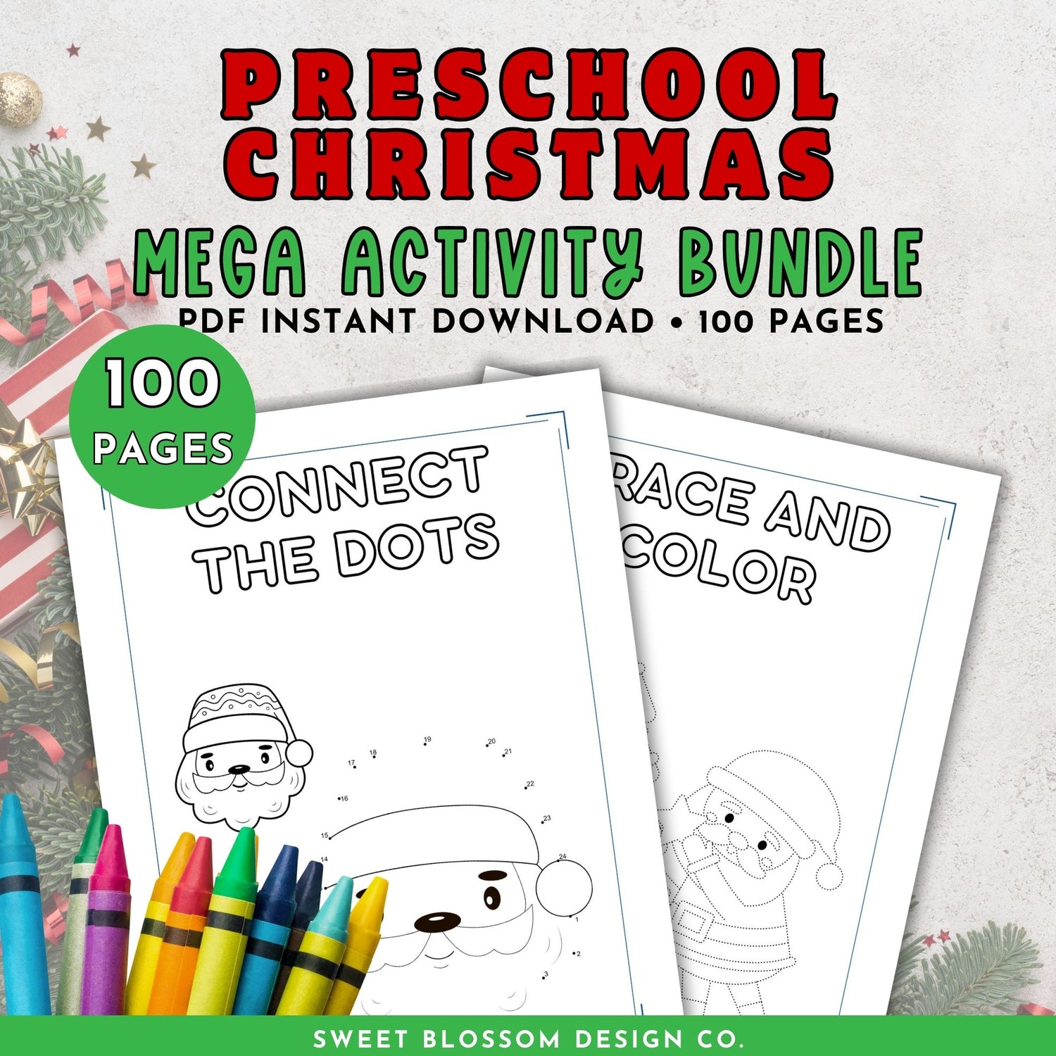 Christmas Preschool Activity Bundle