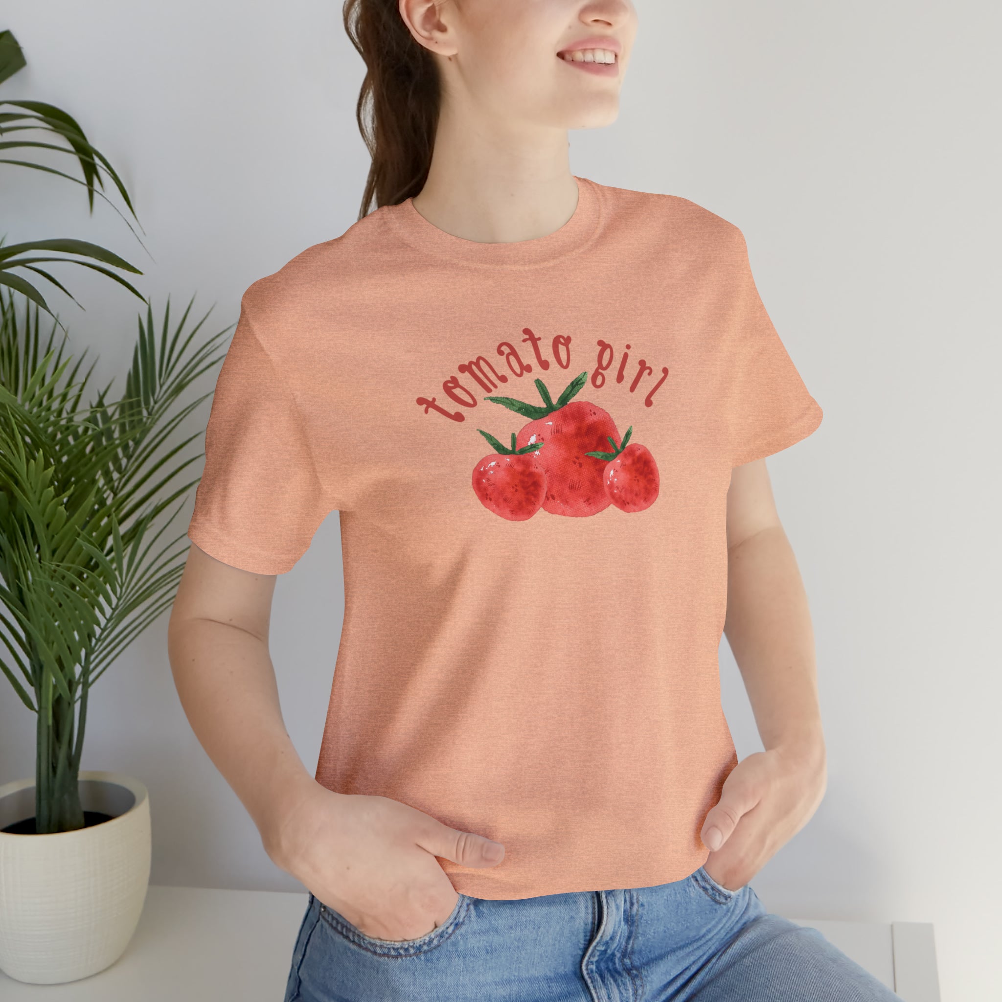 Tomato Girl Farmers Market TShirt