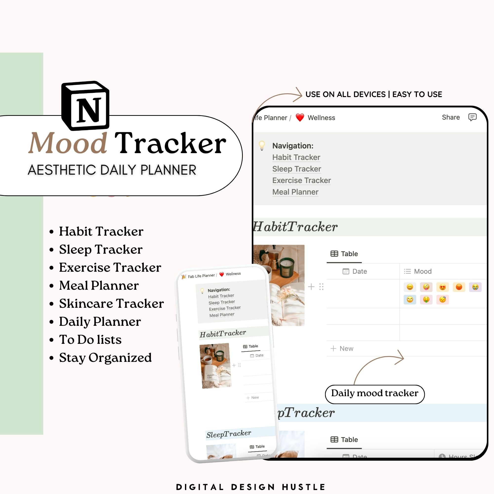 Notion Template All In One Life Planner