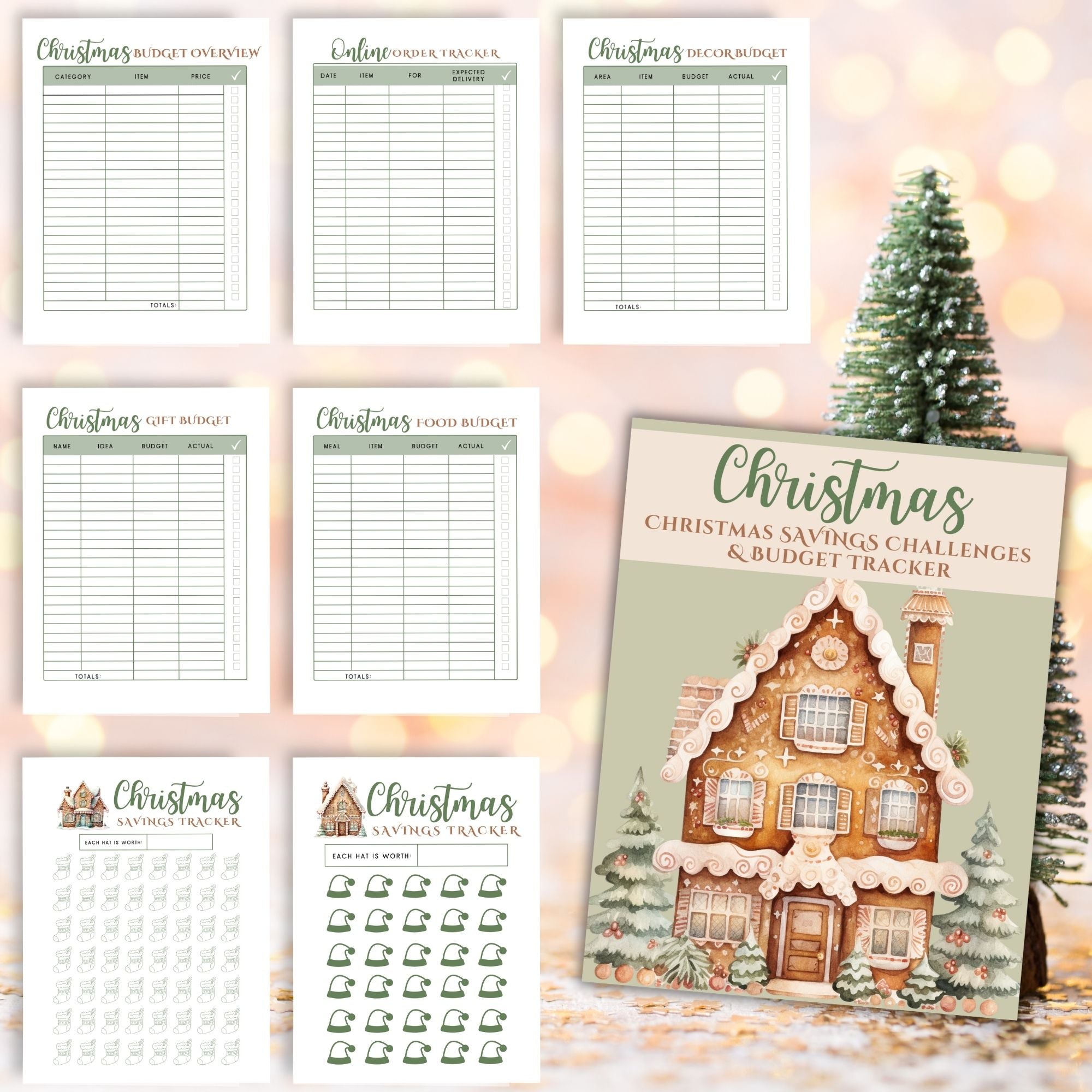 Christmas Budget Planner &amp; Savings Challenge