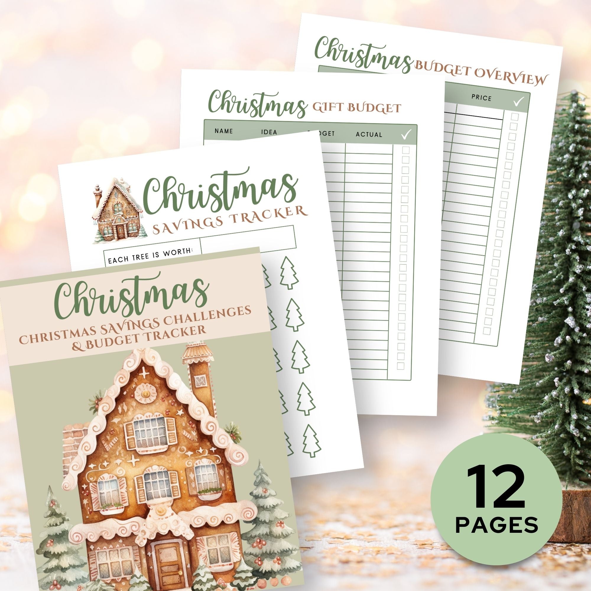 Christmas Budget Planner &amp; Savings Challenge