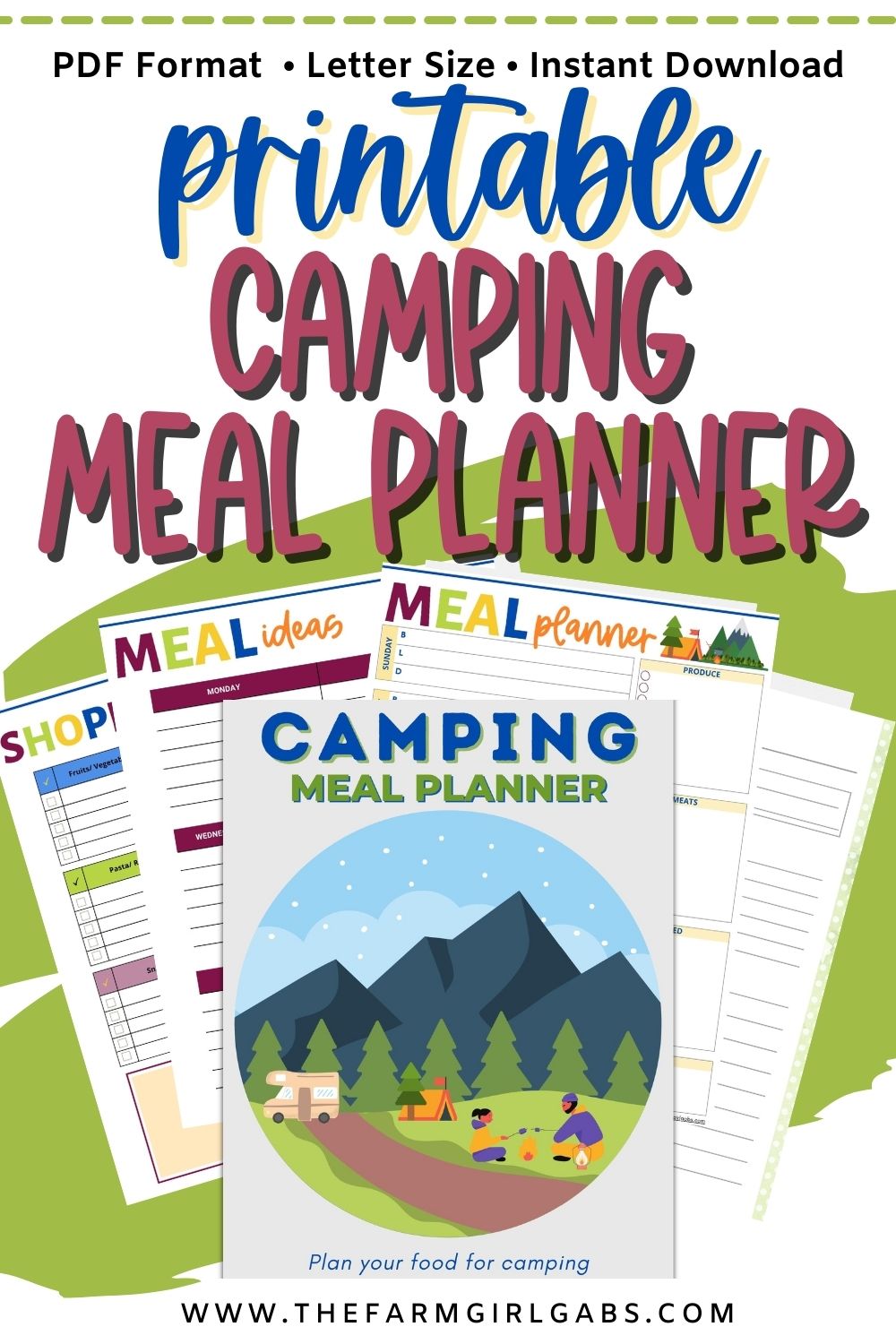 camping-meal-planner-farm-girl-designs for Free Printable Camping Meal Planner Camping Meal Planner – Farm Girl Designs for Free Printable Camping Meal Planner