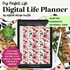 Plan your perfect day with this Floral Rose Digital Planner With Digital Stickers. This undated portrait-style digital planner has all the tools you need to get organized in your life. This All In One Digital Lifestyle Planner will help you focus on your yearly, monthly, weekly & daily plans as well as goals, finances, lifestyle, wellness, business, mindset and more.