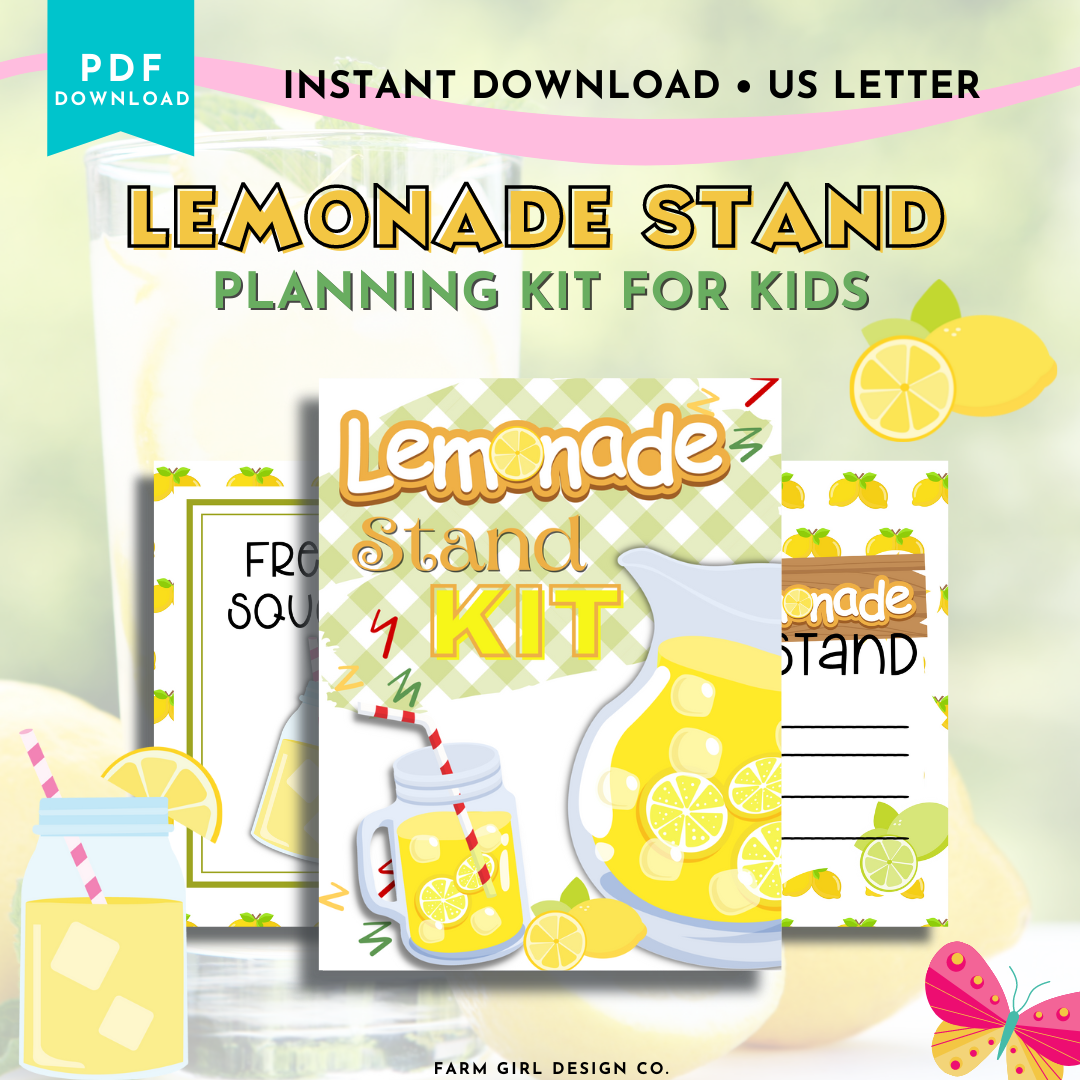 Lemonade Stand Planning Kit