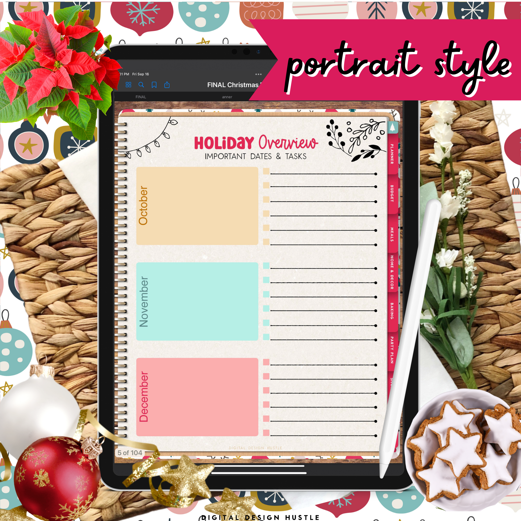 Free Holiday Planner Stickers. Free digital downloads - MY COZY PLANNER