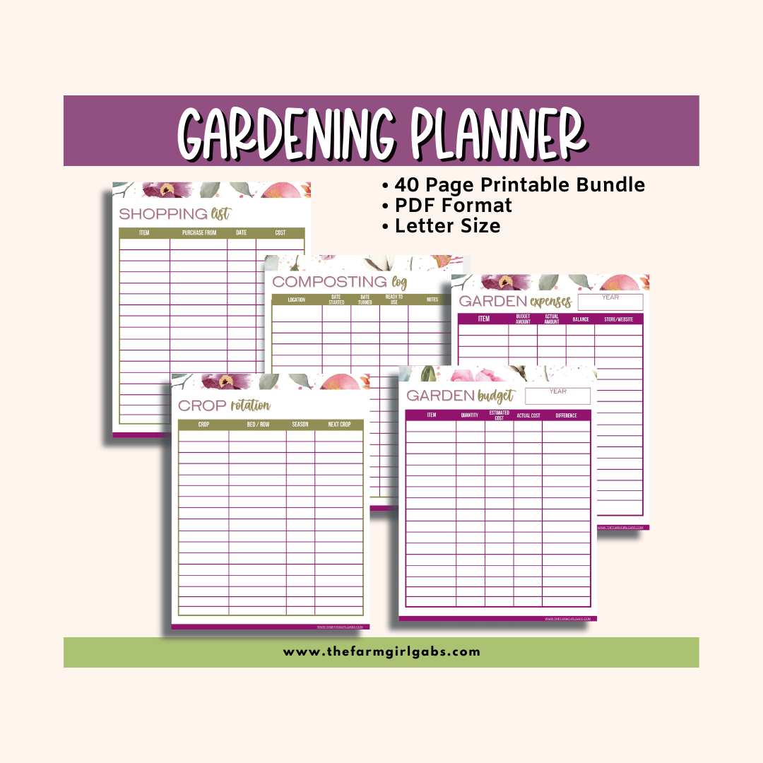 Ultimate Garden Planner - Farm Girl Designs ultimate-garden-planner-farm-girl-designs