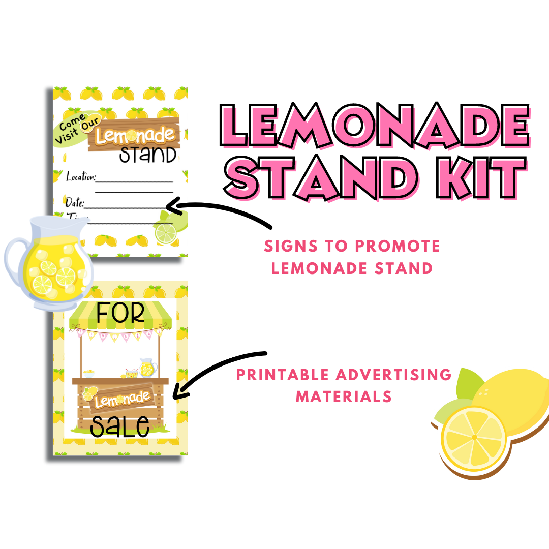 Lemonade Stand Planning Kit – Farm Girl Designs lemonade-stand-planning-kit-farm-girl-designs