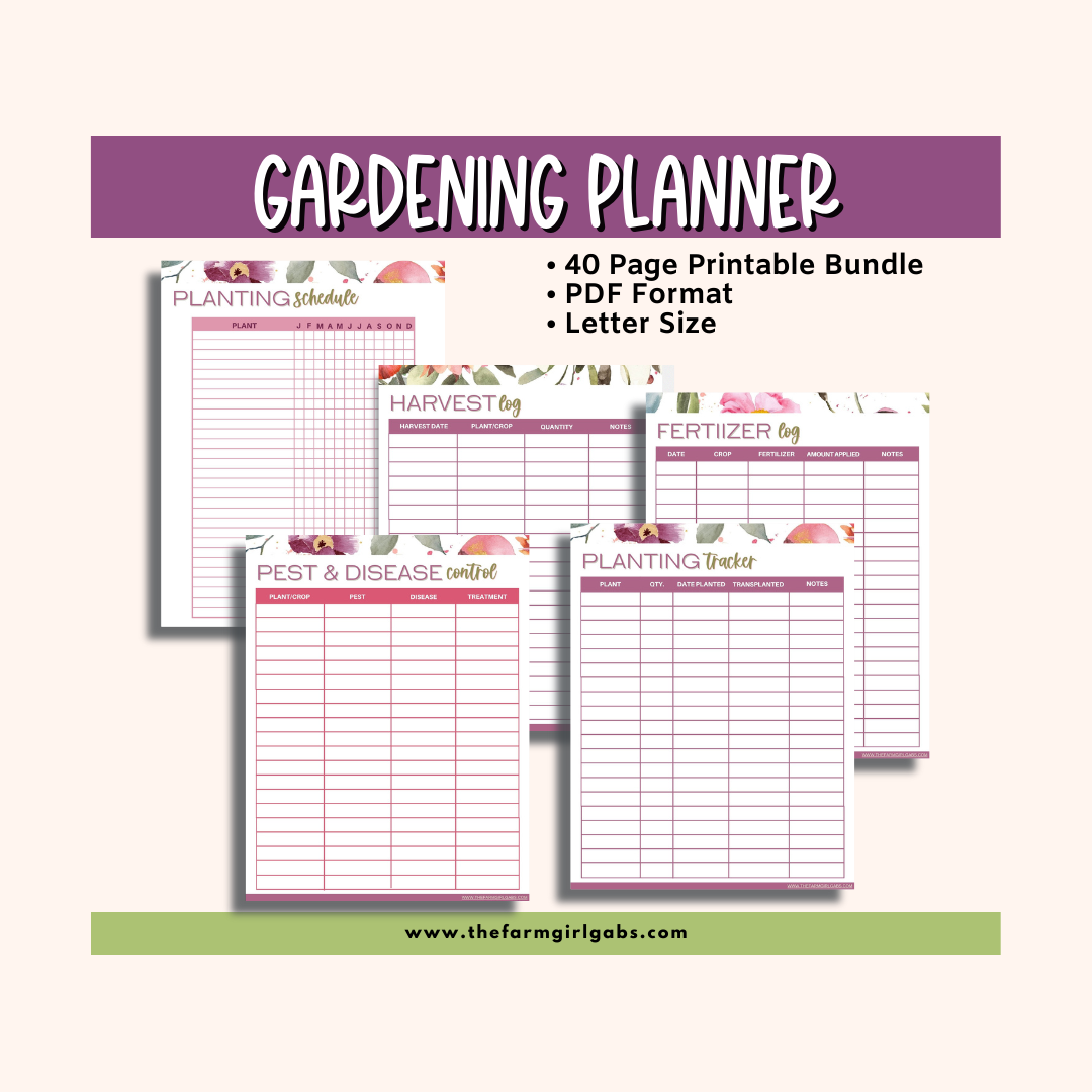 Ultimate Garden Planner - Farm Girl Designs ultimate-garden-planner-farm-girl-designs
