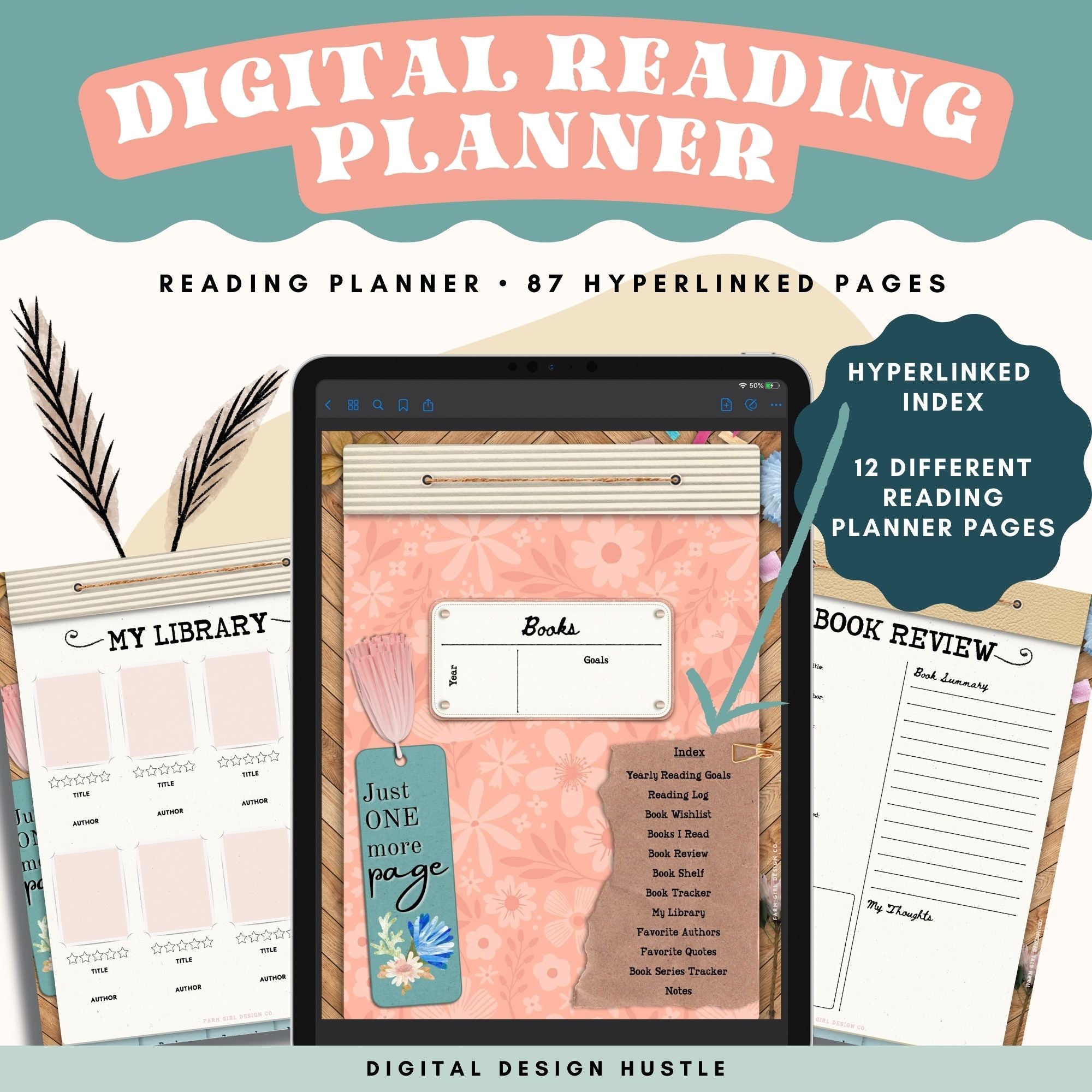 Digital Reading Journal, Digital Planner