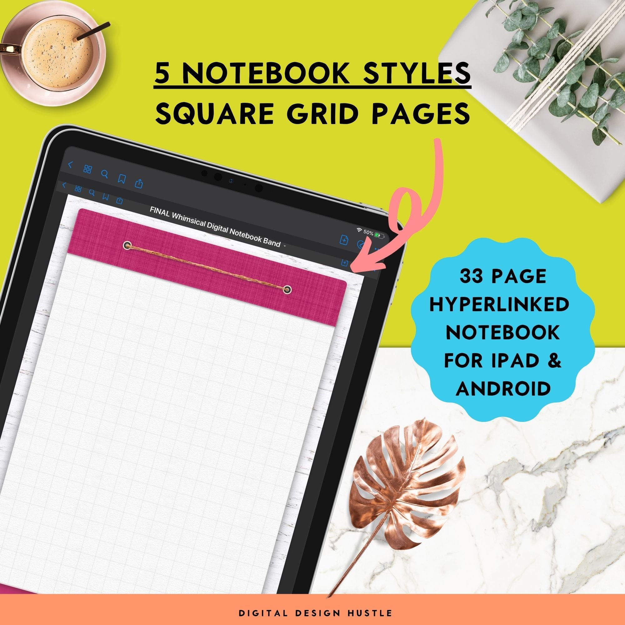 Whimsical Digital Notebook