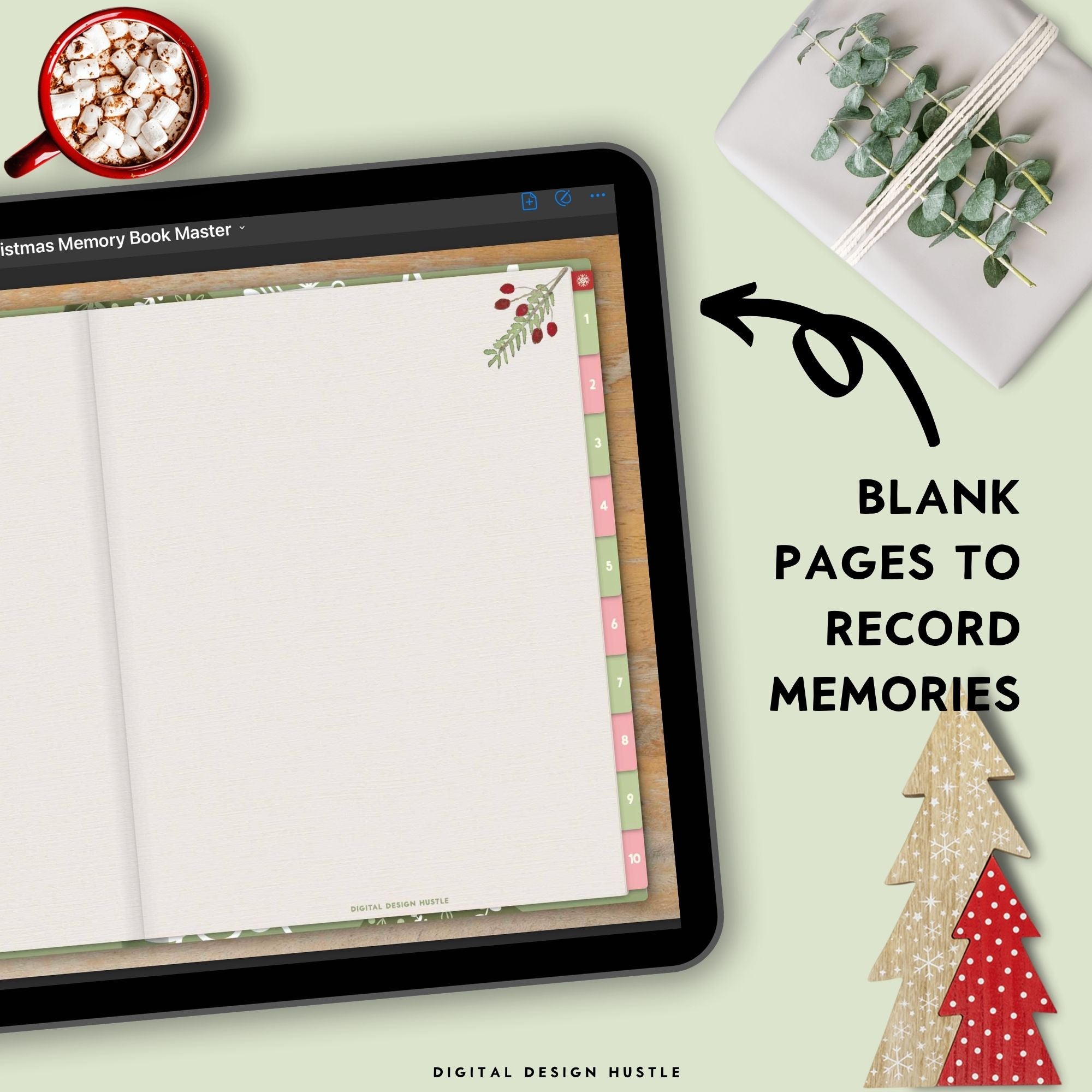Christmas Digital Memory Book