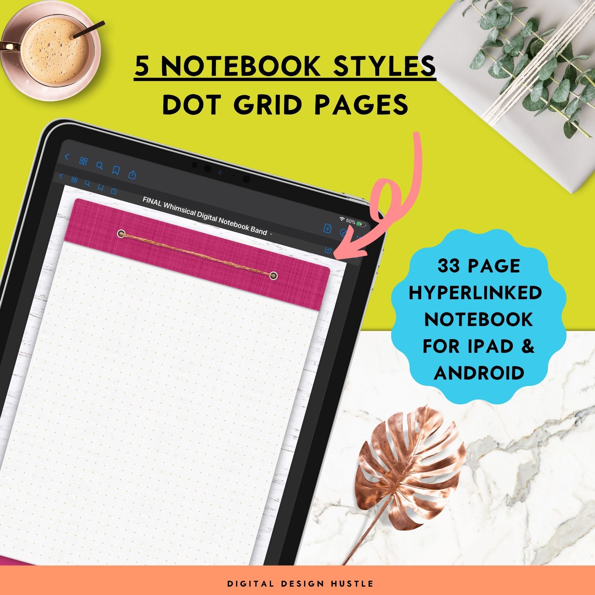 Whimsical Digital Notebook